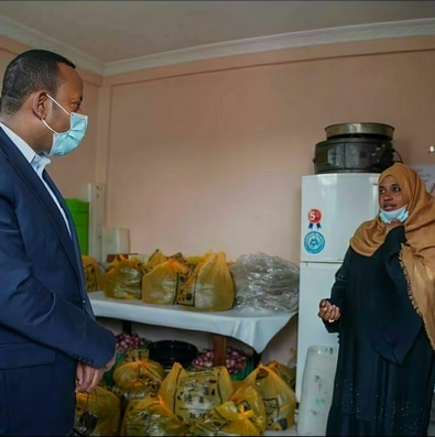 Prime Minister Dr. Abiy Ahmed Visits Babul Keyer USA, Lauds Women-Led Initiative